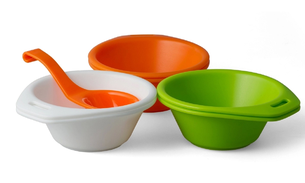 Набор пластиковых мисок, 6 шт по 200 мл и небольшой половник. Fire-Maple Camping Bowl Set (6+1)