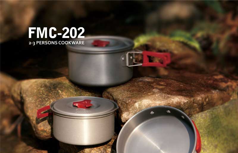Туристический набор посуды на 2-3 персоны Fire-Maple FMC-202